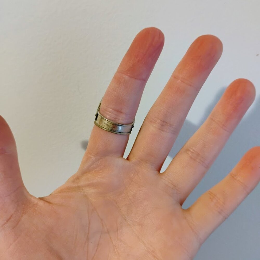 Unique Sterling Silver Ring - image 7